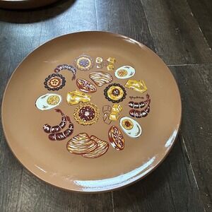 Vintage Georges Briard Hors d'oeuvres Platter MCM Retro Serving Tray 14 Inch